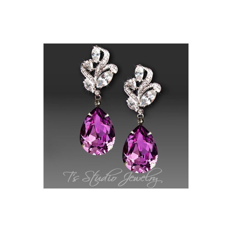 MARLOWE Pear Cut Earrings MARLOWE Pear Cut Earrings