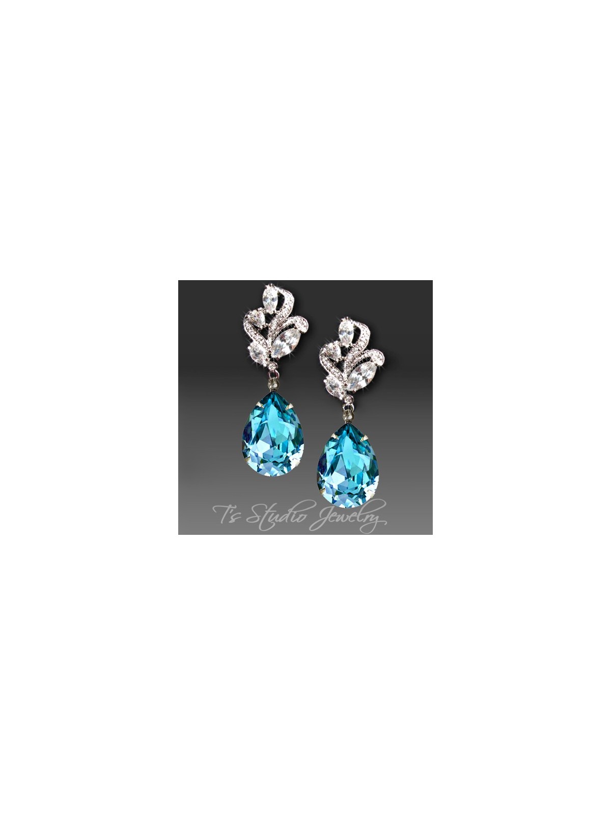 MARLOWE Pear Cut Earrings