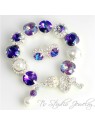 Regency Purple Velvet Heliotrope Bracelet - 12mm Regency Purple Velvet Heliotrope Bracelet - 12mm