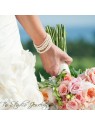 5-Strand Pearl Bridal Bracelet