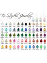 Swarovski Teardrop Pear Color Chart Swarovski Teardrop Pear Color Chart