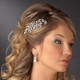 Swirl Design Leaf Bridal Hair Comb