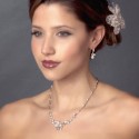 Freshwater Pearl Necklace & Earrings Bridal Jewelry Set
