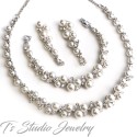 Pearl Bridal Wedding Jewelry Set