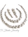 Pearl Bridal Wedding Jewelry Set Pearl Bridal Wedding Jewelry Set