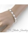 Great Gatsby Vintage Style Cubic Zirconia Bridal Bracelet Great Gatsby Vintage Style Cubic Zirconia Bridal Bracelet