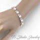 Great Gatsby Vintage Style Cubic Zirconia Bridal Bracelet