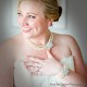 3-Strand Pearl Bridal Necklace with Crystal Flower Center