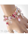 Tickled Pink Rose Opal Pearl Bracelet- 12mm