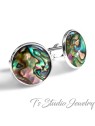 Swarovski Crystal Large Round Chessboard Cufflinks Swarovski Crystal Large Round Chessboard Cufflinks