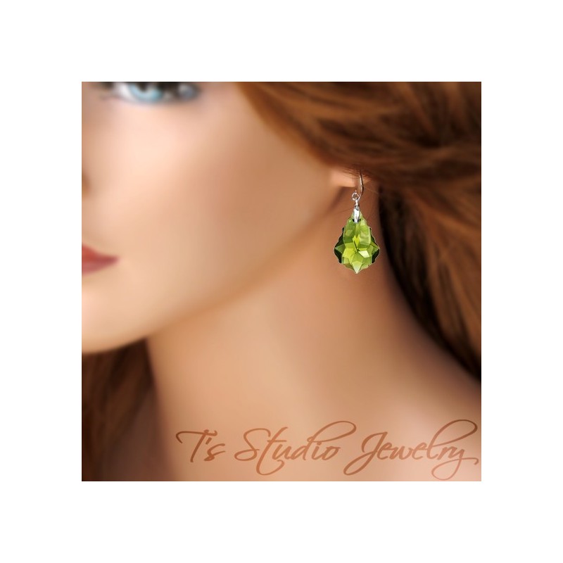 Crystal Rainbow Baroque Bridesmaid Earrings Crystal Rainbow Baroque Bridesmaid Earrings
