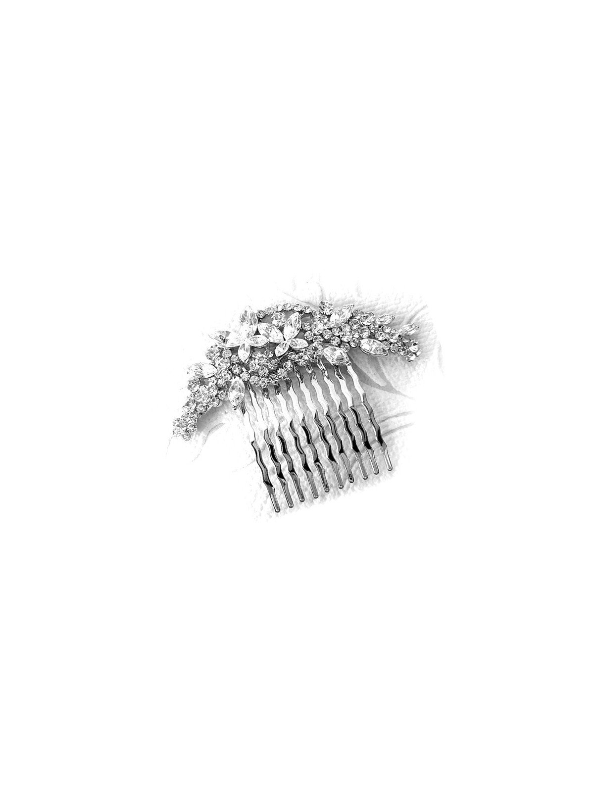 Crystal Butterfly Bridal Hair Comb