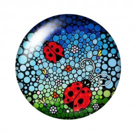 Ladybug Design Golf Ball Marker