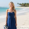 Blue Starfish Pearl Bridesmaid Gift Earrings - Beach Theme Wedding