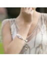 Marquis CZ Silver Bridal Bracelet Marquis CZ Silver Bridal Bracelet